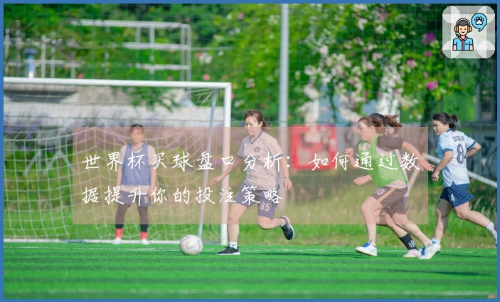 世界杯买球盘口分析：如何通过数据提升你的投注策略