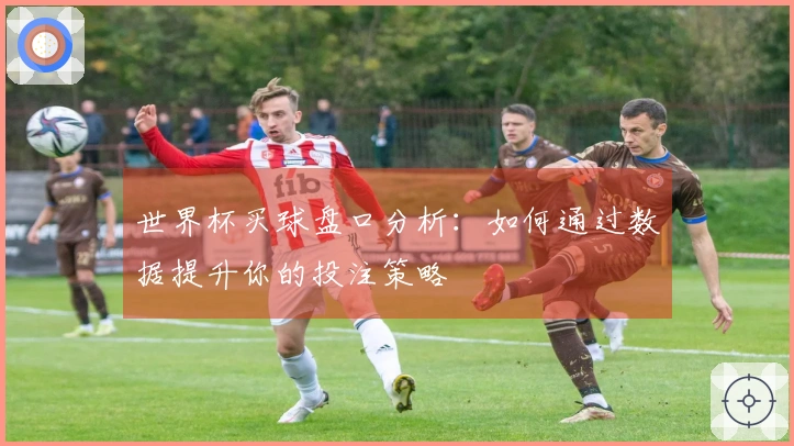 世界杯买球盘口分析：如何通过数据提升你的投注策略