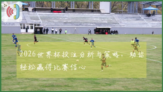 2026世界杯投注分析与策略，助你轻松赢得比赛信心